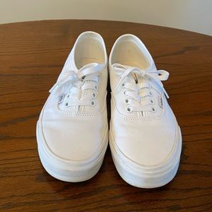Authentic Vans 8.5 men’s/10 women’s